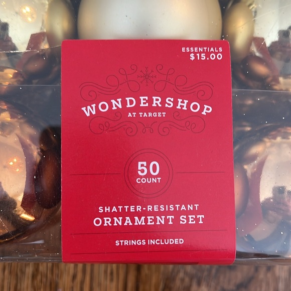 50 GOLD, SILVER, and BRONZE ORNAMENTS - Picture 5 of 5